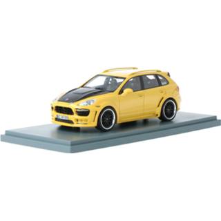 👉 Modelauto neo geel resin Porsche Cayenne Hamann Guardian - schaal 1:43 874250456951