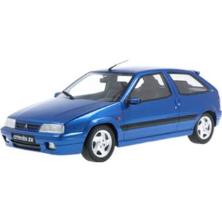 👉 Modelauto ottomobile blue metallic resin Citroën ZX 16V - schaal 1:18 9580010200726