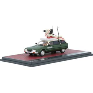 👉 Modelauto matrix donkergroen resin Citroën CX Safari Camera Car (BBC TV) - schaal 1:43 50304031002