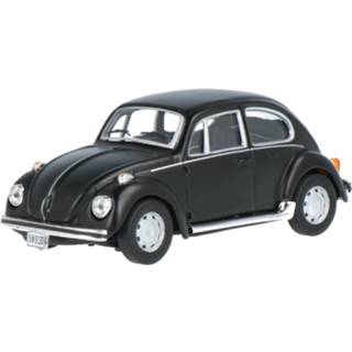 Modelauto cararama matt black Die-Cast Volkswagen Kever - schaal 1:43 8719247432544