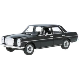 👉 Modelauto welly zwart Die-Cast Mercedes-Benz 220 - schaal 1:24 4891761240912