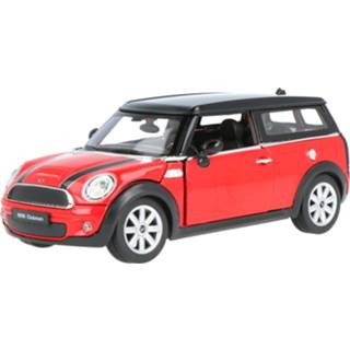 👉 Modelauto rastar rood Die-Cast Mini Cooper Clubman - schaal 1:24 6930751304208