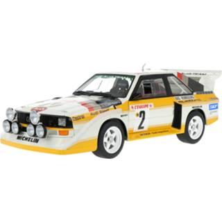 👉 Model auto Rally Monte Carlo AUTOart Audi Sport Die-Cast Quattro S1 - Modelauto schaal 1:18 674110886016