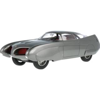 👉 Modelauto matrix grey metallic resin Alfa Romeo B.A.T. 5 - schaal 1:18 102011003