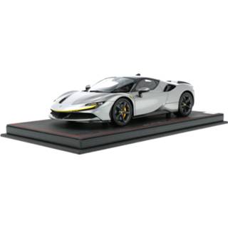 👉 Modelauto BBR Models Iron Grey resin Ferrari SF90 Stradale Race Version - schaal 1:18 8051739727807