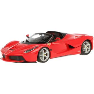 Modelauto bburago rood Die-Cast Ferrari LaFerrari Aperta - schaal 1:24 8719247461001
