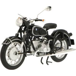 👉 Modelauto schuco zwart Die-Cast BMW R69S W.single seat - schaal 1:10 4007864030903