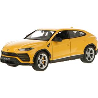 Lamborghini Urus - Modelauto schaal 1:24 welly geel Die-Cast 5903 Modelauto welly geel Die-Cast Lamborghini Urus - schaal 1:24 4891761240943