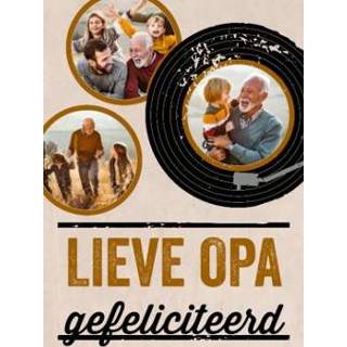 👉 Verjaardagskaart muziek senioren | Greetz Opa Foto LP