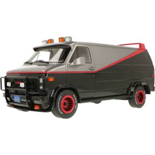 👉 Modelauto greenlight zwart resin GMC Vandura (B.A. Baracus Car) - schaal 1:12 819725029223