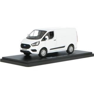 👉 Modelauto greenlight Frozen White Die-Cast Ford Transit Custom V362 MCA - schaal 1:43