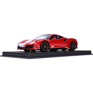 👉 Modelauto BBR Models resin Ferrari 488 Pista Piloti - schaal 1:18 8054320813101