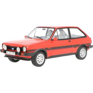 👉 Modelauto norev rood Die-Cast Ford Fiesta XR2 - schaal 1:18 3551091827412