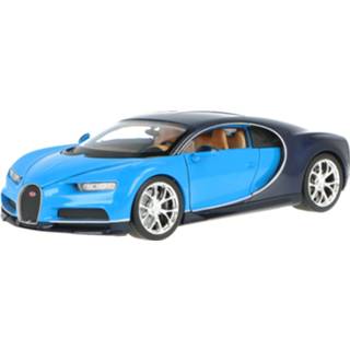 Modelauto welly blauw Die-Cast Bugatti Chiron - schaal 1:24 4891761240776