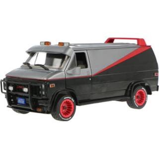 👉 Modelauto greenlight zwart Die-Cast GMC Vandura - schaal 1:24 819725022262