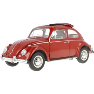 👉 Modelauto schuco rood Die-Cast Volkswagen Kever 