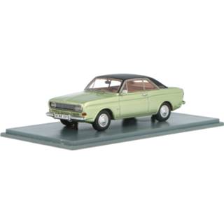 👉 Modelauto neo donkergroen resin Ford Taunus p6 15M Coupé - schaal 1:43 7423355616666