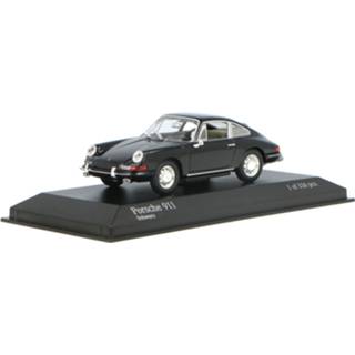 👉 Modelauto ichamps zwart Die-Cast Porsche 911 Coupé - schaal 1:43 4012138131781