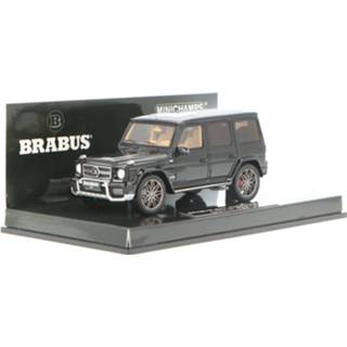 👉 Modelauto ichamps zwart resin Mercedes-Benz Brabus B63 620 Widestar - schaal 1:43 4012138118409