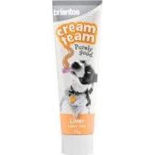 👉 Hondenvoer - 6x75g Cream Team graanvrije leverworstpastei Briantos 4062911009202