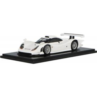 👉 Model auto resin spark wit Porsche 911 GT1 Street Version - Modelauto schaal 1:43 9580006959980
