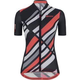 👉 Santini Women's Eco Sleek Raggio Short Sleeve Jersey - Fietstruien