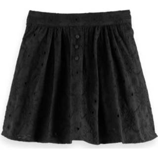 👉 Scotch & Soda Short voluminous skirt with flower brodery anglaise 8719029431383
