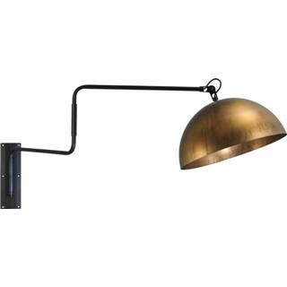 👉 Masterlight Antiek koperen wandleeslamp Industria 40 3198-10-10