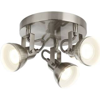 👉 Opbouwspot RVS active Searchlight Focus 3-lichts 1543SS 5053423090023