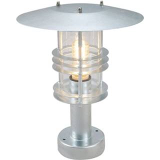 👉 Buitenlamp zink Franssen lage tuinlamp SELVA 3496 34 cm