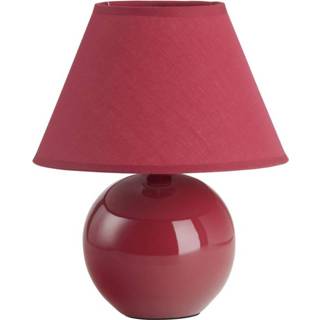 👉 Tafel lamp active rood Brilliant Primo 61047/01 4004353035678