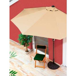 👉 Parasol beige unisex zonder parasolhouder terra EASYmaxx