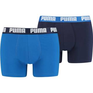 👉 Boxershort m mannen donkerblauw Puma Boxershorts 2-pack Navy-M 8718824907963