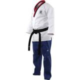 👉 Taekwondopak wit blauw jongens Adidas Poomsae Boys Wit/Licht 1 3662513035763
