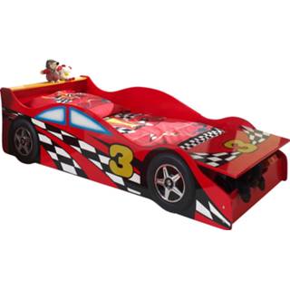 👉 Rood Vipack Toddler Race Car Bed 70 x 140 cm 5420070207928