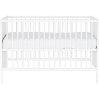 👉 Puck Element Babybed Beuken Wit 60 x 120 cm