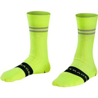 👉 Sock large 40 35 44 43 46 active 38 medium small X-Large 41 39 wit zwart geel Bontrager Velocis Crew Cycling Radioactive Yellow - (Large)