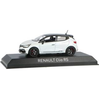 👉 Modelauto norev wit Die-Cast Renault Clio IV RS 200 EDC 'Monaco GP' - schaal 1:43 3551095175960