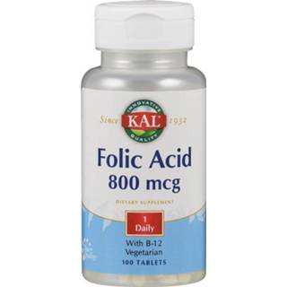 👉 Foliumzuur Kal 800mcg & B12 Tabletten 21245685524