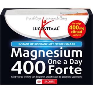 👉 Magnesium Lucovitaal Citraat 400 Forte Poeder 8713713091600