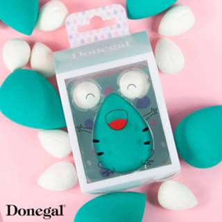 👉 Spons One Size GeenKleur Donegal Sweet Sponge Frog Make-up Set - 4333 5907549243330