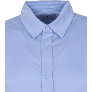 👉 Short sleeve blauw polyester XL effen male Suitable Prestige Earl Overhemd Lichtblauw 8720008535084 2900043295020