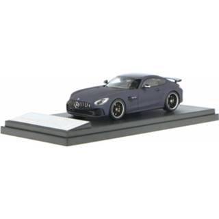 👉 Model auto Die-Cast Almost Real Leather Matt Blue Mercedes-Benz AMG GT R - Modelauto schaal 1:43 6970342040863