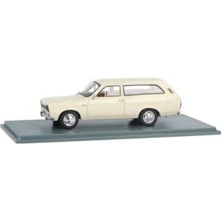 👉 Modelauto neo wit resin Ford Escort Mk1 Turnier - schaal 1:43 874250443357