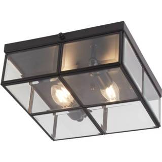 👉 Plafondlamp zwarte active Searchlight Flush 6769-26BK 5053423126593