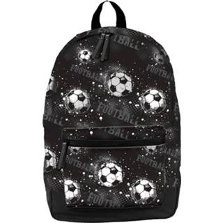 👉 Rugtas zwart wit active Voetbal 31x43x20 cm Zwart/Wit 5701359789794