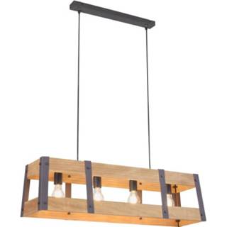 👉 Landelijke hanglamp active LeuchtenDirekt Crate 15721-79 4043689970390