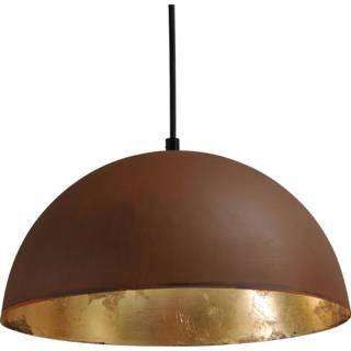 👉 Masterlight Grote stoere hanglamp Industria Rust Gold 30 2199-25-08-S