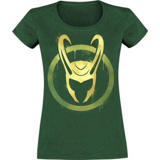 👉 Helm flessengroen vrouwen m Loki - Helmet T-shirt 4064854230729