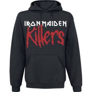 👉 Trui zwart mannen m Iron Maiden - Big Axe met capuchon 4064854241282